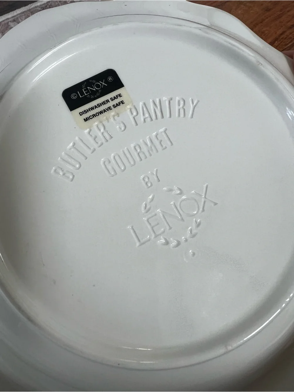 (2) Lenox Butler’s Pantry Gourmet Pasta Bowls
